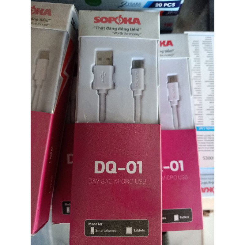 DÂY SẠC LIGHTNING MFI, SOPOKA