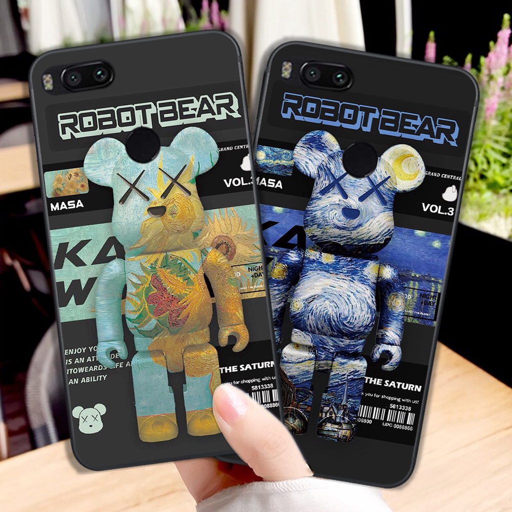 [SALE OFF]ỐP LƯNG XIAOMI MI A1/XIAOMI MI 5X HÌNH BEARBRICK ĐA DẠNG MẪU MÃ CỰC CHẤT LƯỢNG