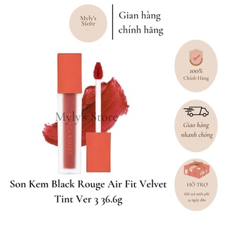Son kem lì Black Rouge Air Fit Velvet Tint Ver 3 36.6g - mylysstoredn