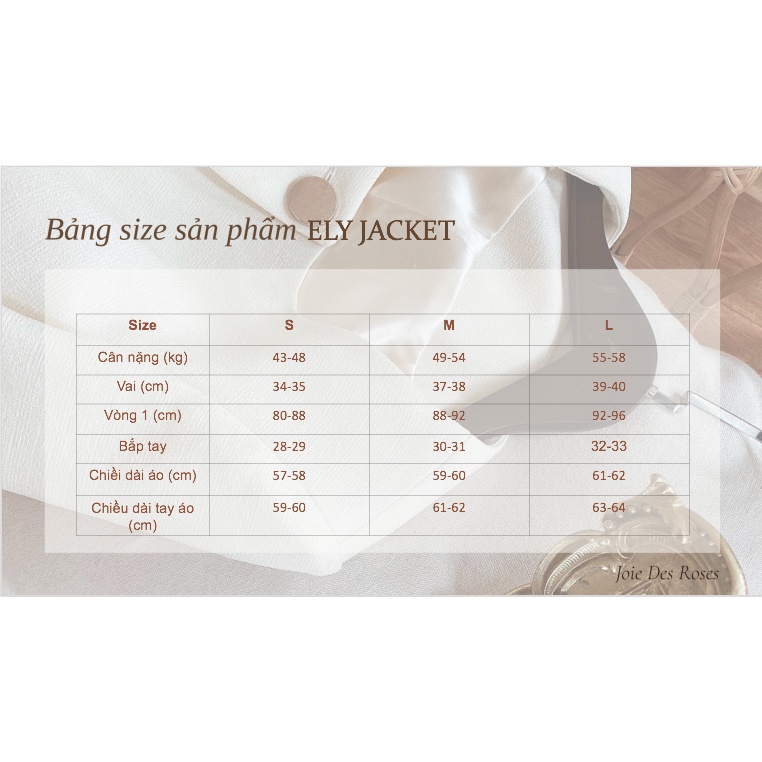Áo Ely Jacket by Joie des Roses nơ phồng sang trọng | BigBuy360 - bigbuy360.vn
