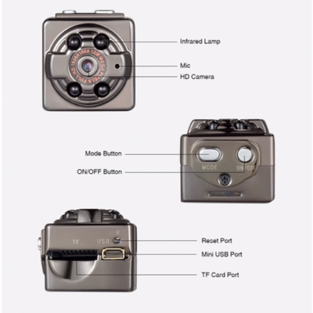 Camera hành trình SQ8 Full HD 1080p | BigBuy360 - bigbuy360.vn