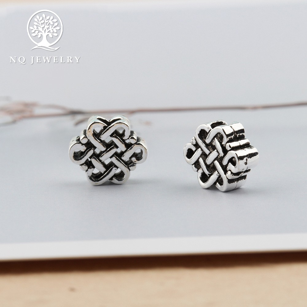 Charm bạc 925 kết đồng tâm - Charm kết đồng tâm bạc 925 - NQ Jewelry