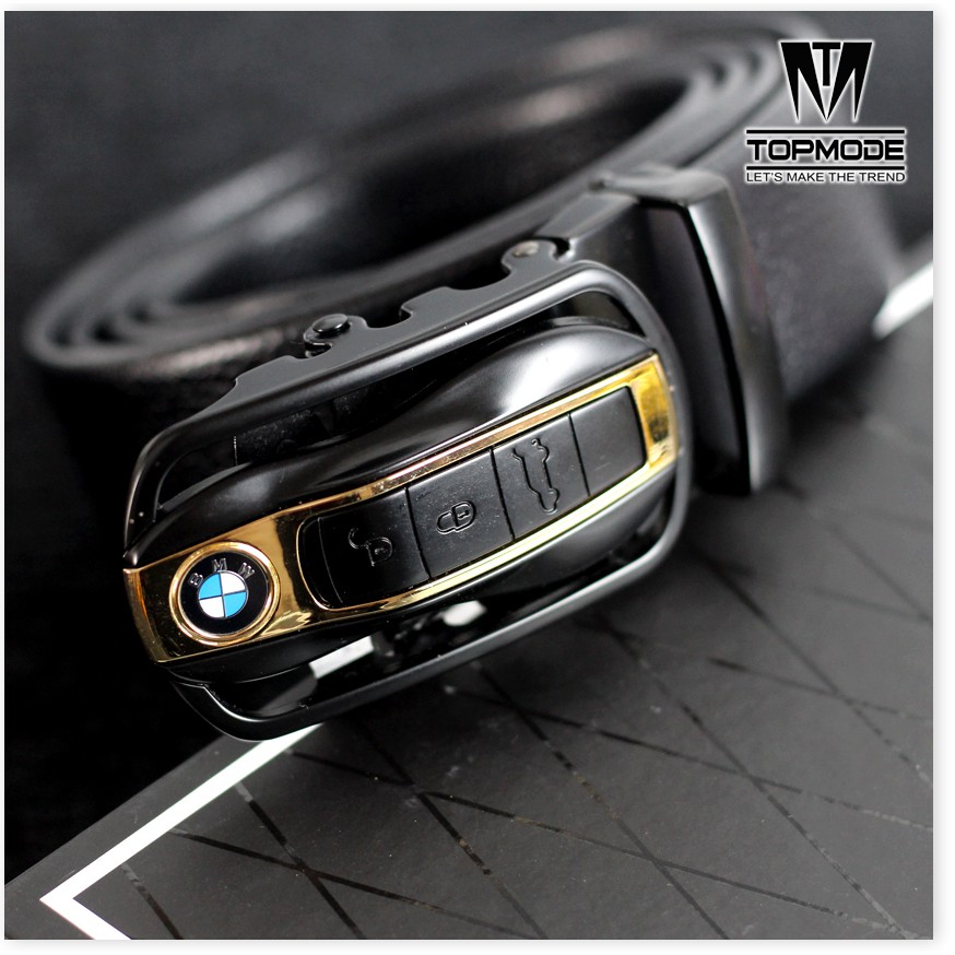 Thắt lưng/ dây nịt nam khóa tự động có hộp đựng + túi tặng kèm làm quà tặng( Hàng cao cấp )