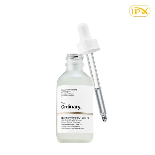 Tinh chất The Ordinary Niacinamide 10% + Zinc 1% giảm mụn, thu nhỏ lỗ chân lông 30ml