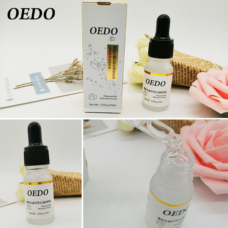 Serum OEDO Oligopeptide Malachite giảm vết nhăn chống lão hóa làm trắng da se khít lỗ chân lông dạng lỏng da mặt