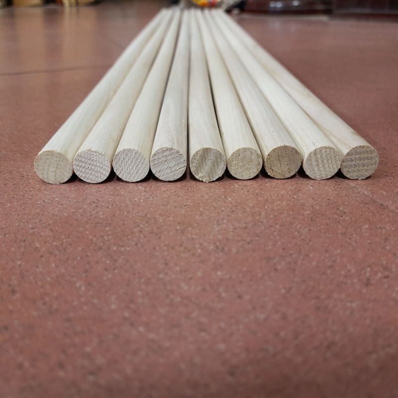 Thanh Gỗ Tròn Đường Kính 15mm Gỗ Tần Bì