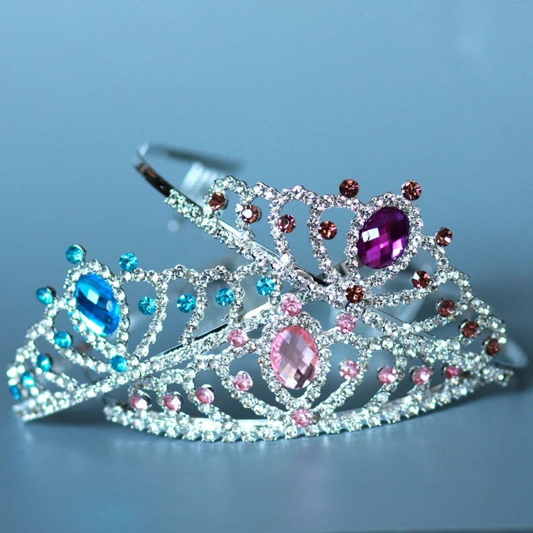 Vương miện công chúa Sophia Elsa nhiều màu tuỳ chọn xinh xắn cho bé gái