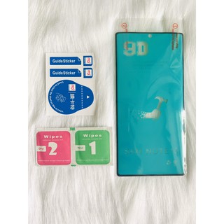 Dán màn hình dẻo 9D Ultimate Anti-Sock Screen Guard cho samsung Note 8/Note 9/Note 10/Note 10 Plus