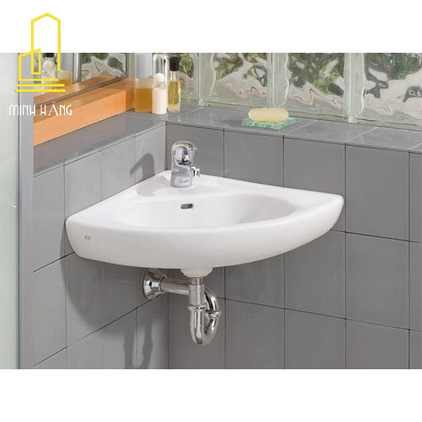 LAVABO GÓC TREO TƯỜNG, CHẬU RỬA MẶT TREO GÓC CAO CẤP.