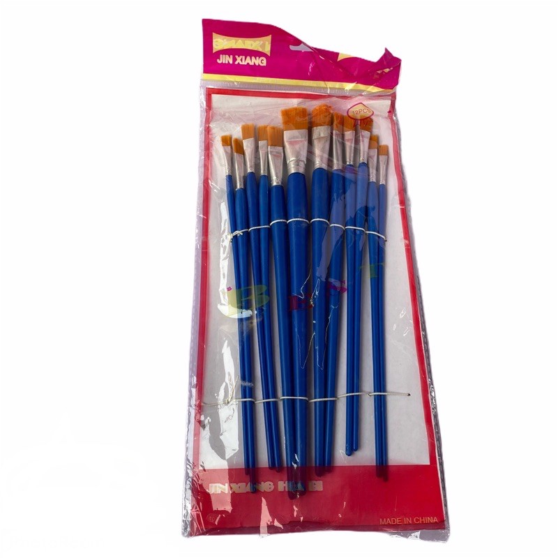 Bộ cọ vẽ màu nước Kim Khí Dung Anh bộ chổi vẽ 12 chi tiết siêu rẻ