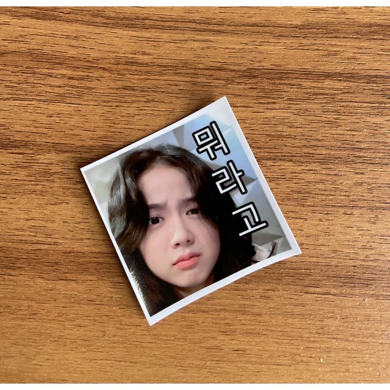 Sticker niêm phong túi gói hàng,gói quà BLACKPINK chữ Hàn
