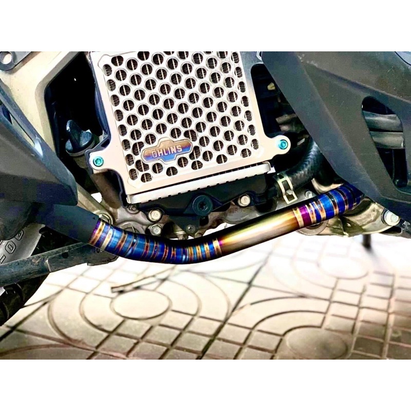 Cổ bô Titan gắn Vario Click các đời , mở cổ bô zin “ bao sét “ khâu bô Nhôm CNC