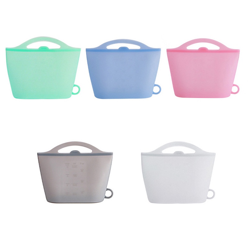 Túi Silicone Đựng Thức Ăn Có Thể Tái Sử Dụng Tiện Lợi