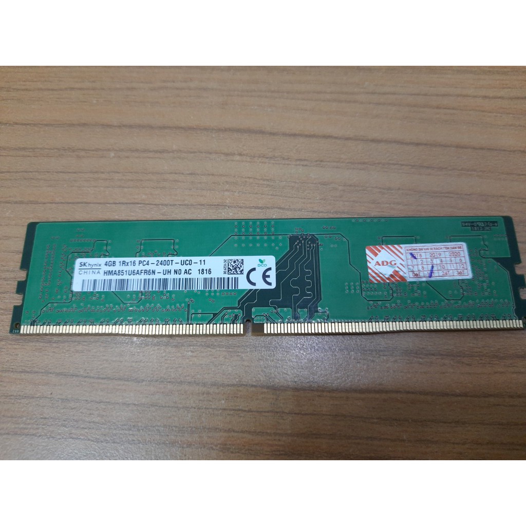 Ram PC DDr4 4gb/8gb/16gb bus 2133/2400/2666  (hàng tháo máy)