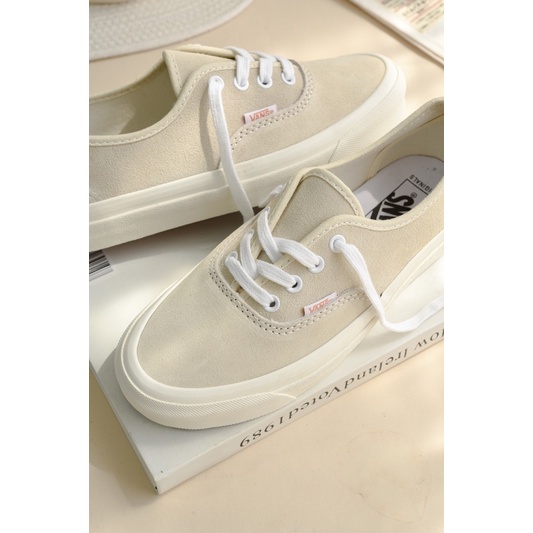 Vanss authentic cream da lộn Giày Chính Hãng