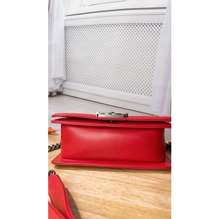 Túi xách cn boyy da đuối mài size 20 si tuyển