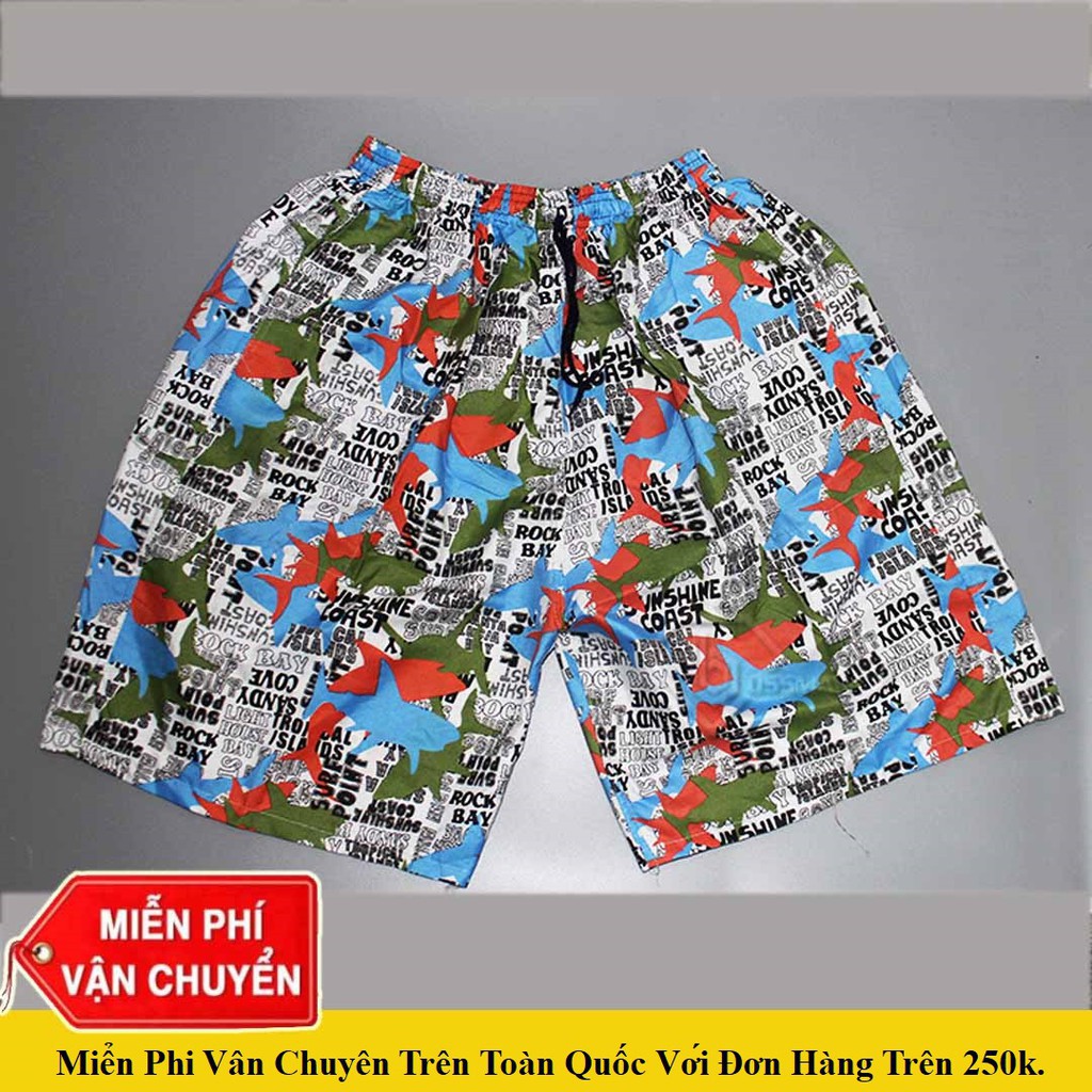 Quần Đùi Nam Họa Tiêt Biển