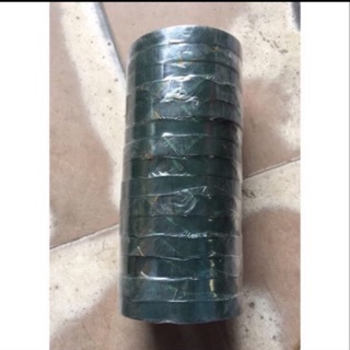 Băng dính xốp 2 mặt xanh đen bản 2cm ( giá 1 cây /15 cuộn)