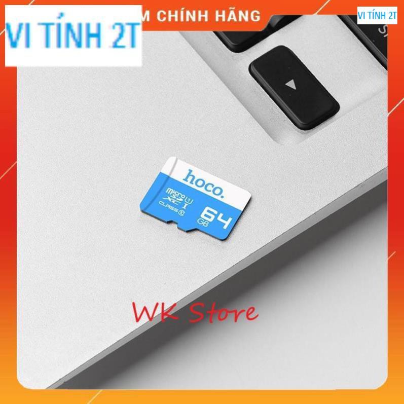 [KÈM QUÀ TẶNG] Thẻ nhớ Hoco 64Gb Class 10 tốc độ cao (hàng chính hãng, BH 1 năm)