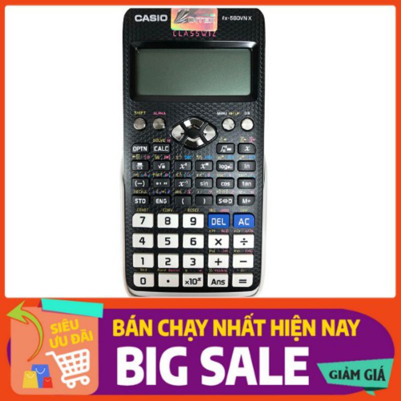 Máy tính Casio FX 580VNX -570vn - 570esTính Toán Nhanh, Độ Chính Xác Cao, Chất Lượng Bền