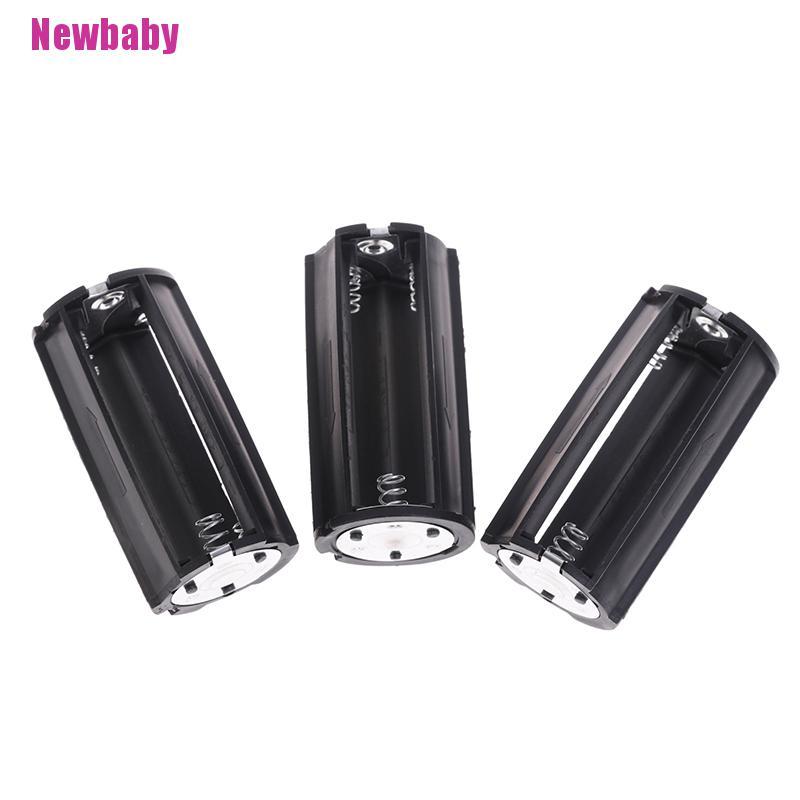 Bộ 3 hộp đựng chuyển đổi 3 pin AA sang D