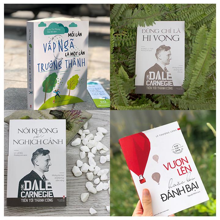 Sách: Combo Vượt Lên Thách Thức - Minh Long - 4 cuốn - TSKN