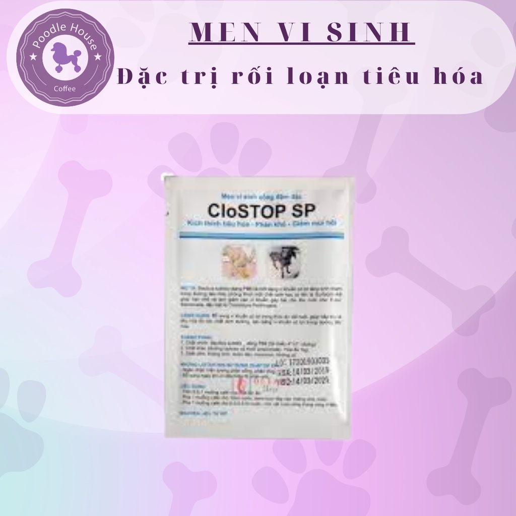 Men Vi Sinh Sống Đậm Đặc Clostop SP - Giúp Bé Mau Ổn Định Lại Tiêu Hóa