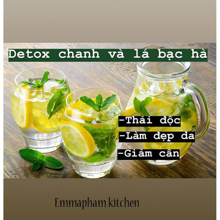 Bình Nước Thủy Tinh, Chai Detox Có Dây Xách 500ml -Happy Shop 888