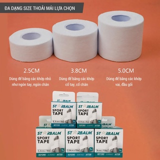 Băng vải thể thao Starbalm Sport Tape Hà Lan - Hàng Chính Hãng - Có 5 size