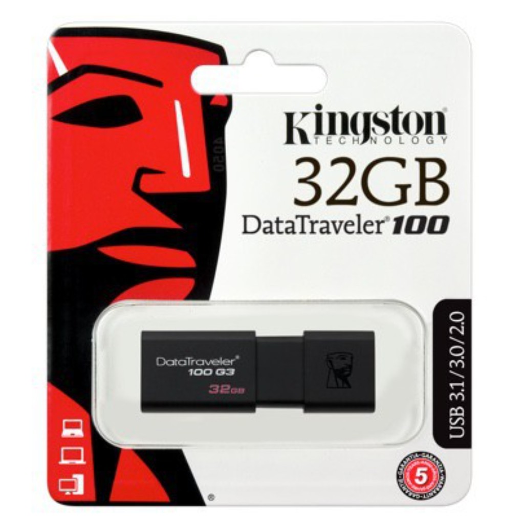 USB Boot Kingston DT100G3 32Gb 3 Trong 1