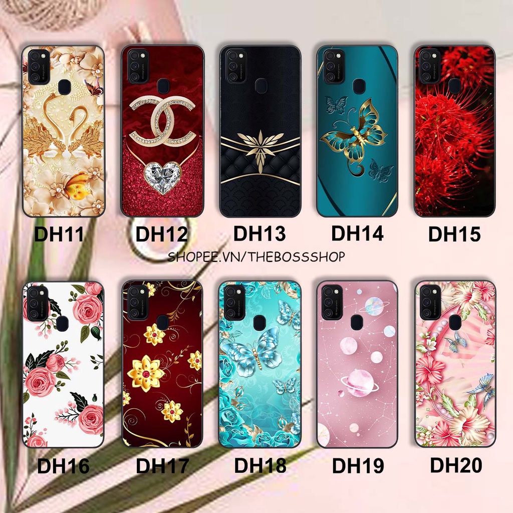 Ốp lưng Samsung M21 / M31 in hình hoa xinh xắn, hiện đại , thời trang ,phong cách