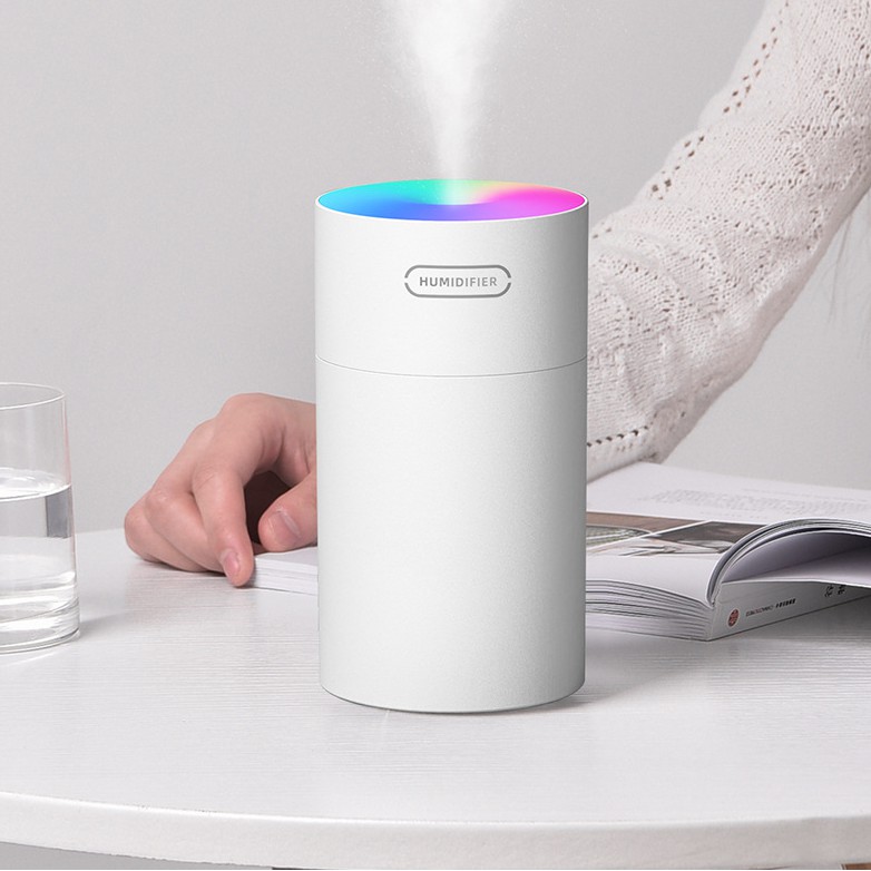 Máy phun sương humidifier DG-108, dung tích 270ml, tạo độ ẩm cho không khí