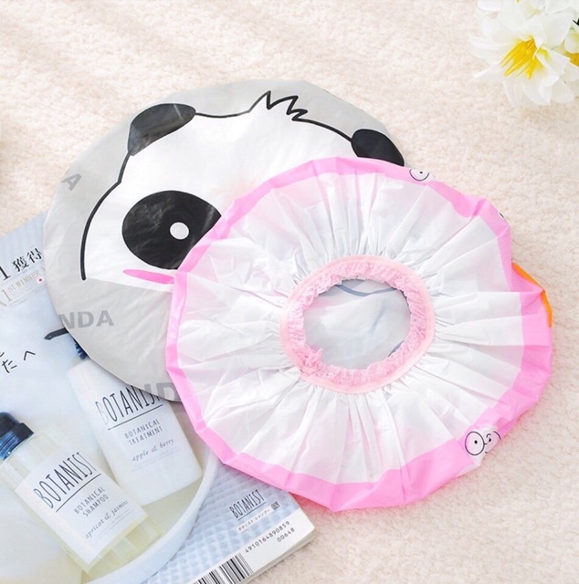 Mũ tắm hoạ tiết xinh