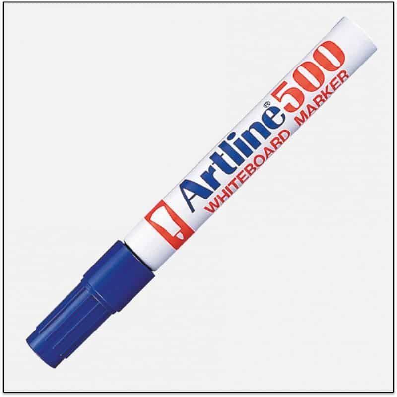 Bút lông viết bảng mực đậm Artline EK-500 - Màu xanh dương (Blue)