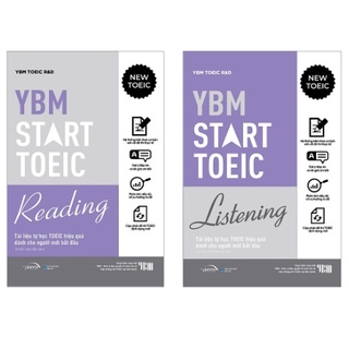 Sách - combo ybm toeic start reading + ybm toeic start listening al