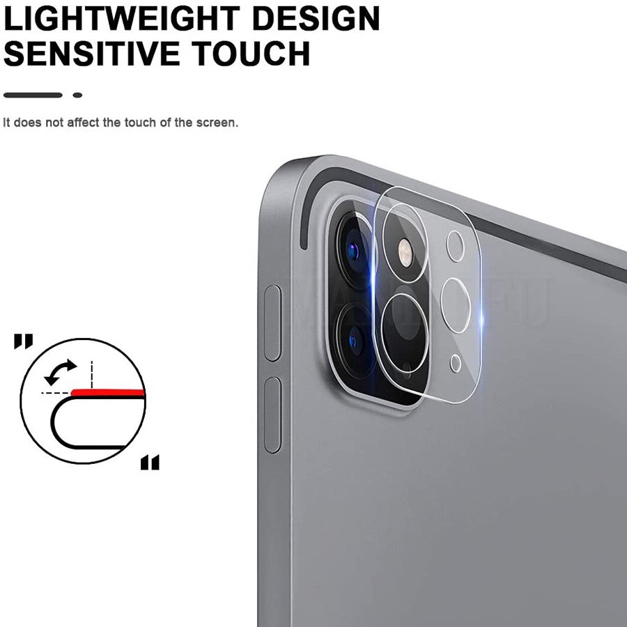 Kính cường lực bảo vệ camera thích hợp cho Apple Ipad Pro 11 &quot;12.9&quot; (2020)