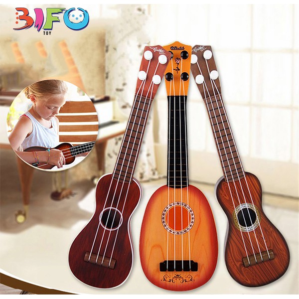 [Mã LIFETOYS1 giảm 30K đơn 99K] Đàn Ukulele Retro hình bầu tròn giúp bé phát triển tài năng âm nhạc