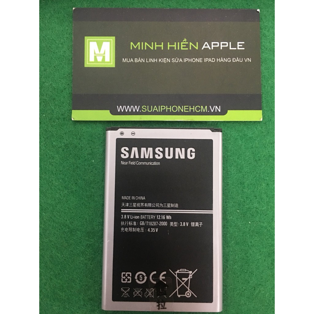 Pin SamSung Galaxy Note 3 Zin bảo hành 6 tháng