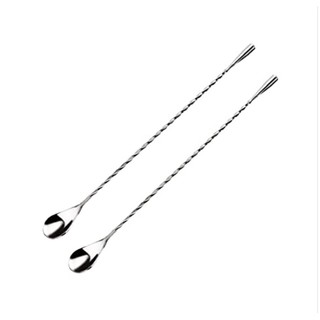 Thìa bar một đầu tròn, thìa khuấy pha chế, thìa pha chế, bar Spoon