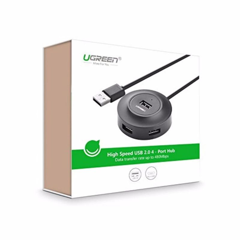 Hub bộ chia USB 4 Cổng UGREEN 20277 - Hàng Chính Hãng