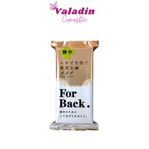 Xà phòng For Back PELICAN Giảm Mụn Lưng 135g