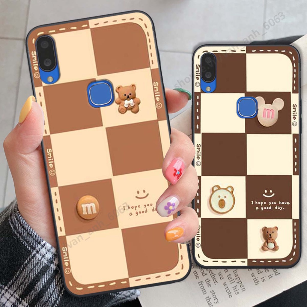 Ốp lưng Vivo V11 / V11i hình gấu, kẹo dễ thương cute
