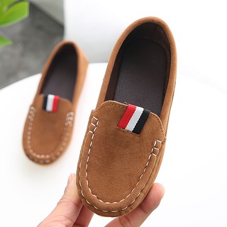 Giày Lười Moca Da Lộn Cho Bé Trai ( D02 )