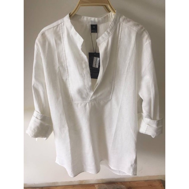 ÁO ĐŨI DÀI TAY CỔ 2 LỚP | BigBuy360 - bigbuy360.vn