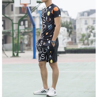 Set Quần áo hè nam Lv phối thân