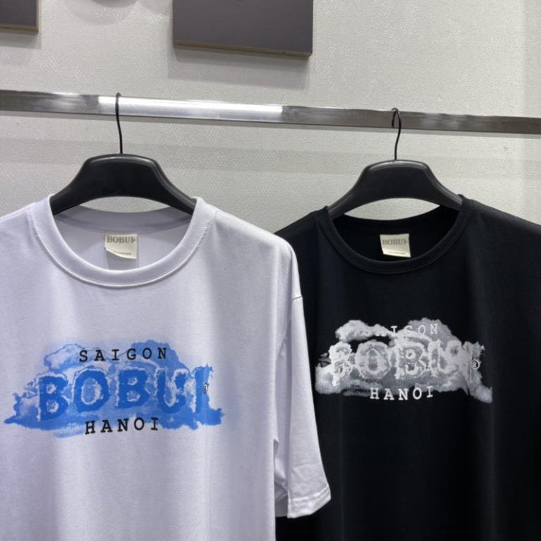 BOBUI OFFICIAL - Tee Bobui Saigon Cloud (Black/White)
