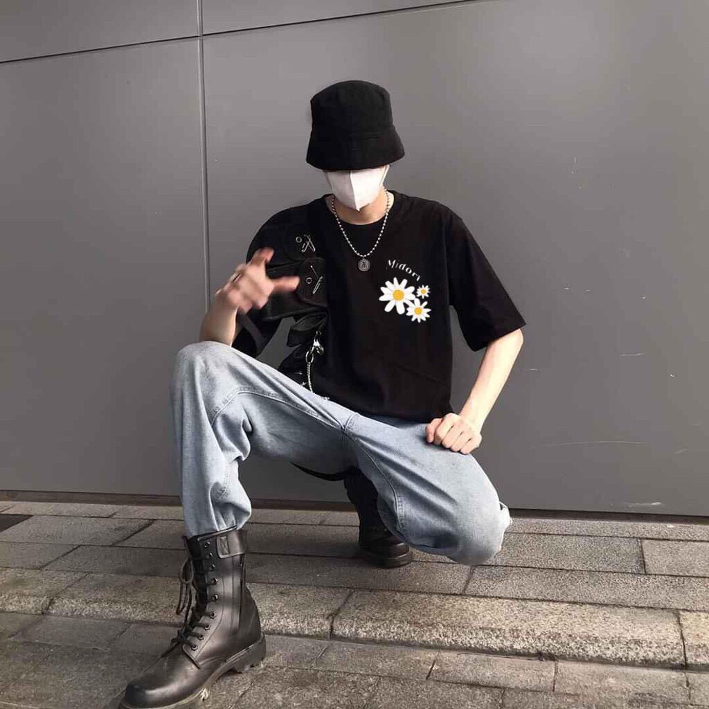 Áo thun tay lỡ form rộng unisex oversize, áo phông nam nữ đẹp ulzzang STITCHS KOMBOH A129 | BigBuy360 - bigbuy360.vn