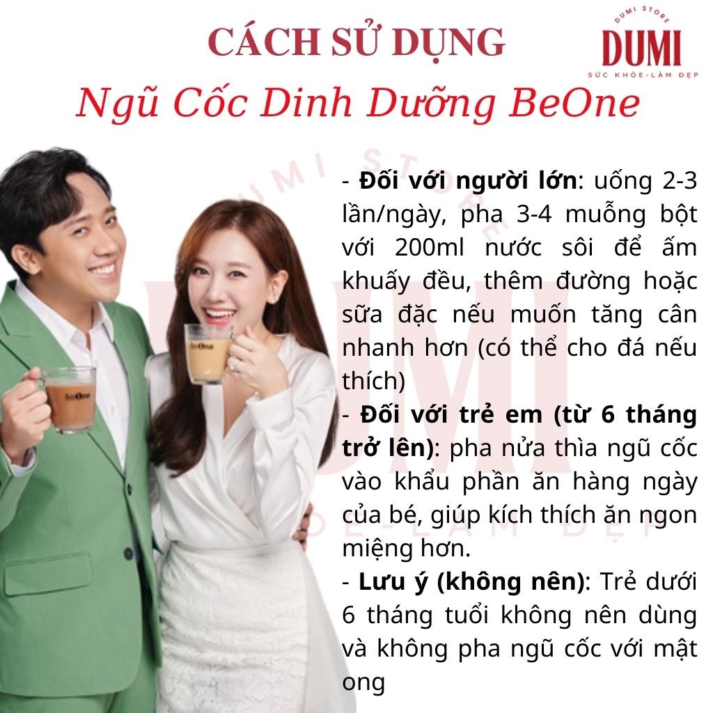 Ngũ Cốc Dinh Dưỡng BEONE Chính Hãng DUMI STORE Hộp 500gr Tăng Cân, Tăng Cơ Hiệu Quả, Bổ Sung Dinh Dưỡng Toàn Diện