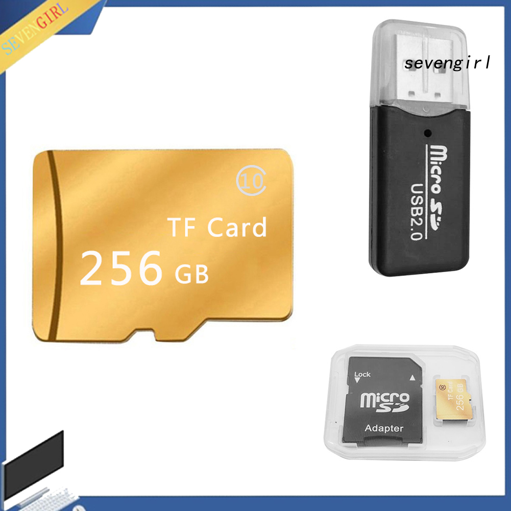 Thẻ Nhớ 256gb Tốc Độ Cao Với Đầu Đọc Thẻ Nhớ Sd Tf