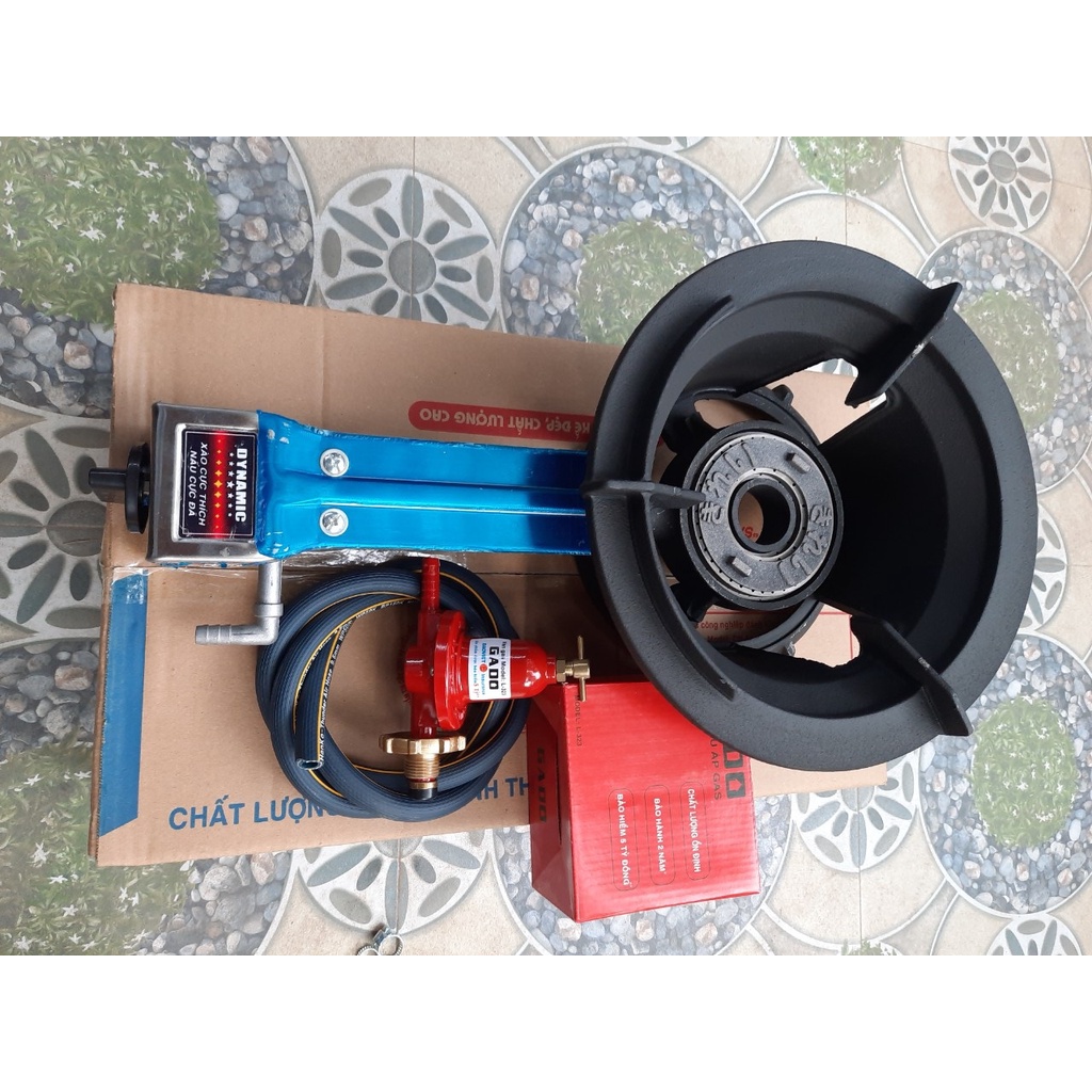 Bếp gas khè công nghiệp DYNAMIC DN-6A Lửa xanh, Công suất mạnh, Bảo hành chính hãng 12 tháng